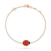 ラッキー スプリング ブレスレット、クローズドウィング レディバグ