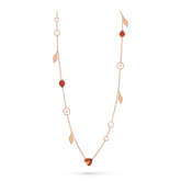 ラッキー スプリング ロングネックレス、15 モチーフ