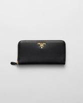 関税負担なし サフィアーノレザー ジップアラウンド長財布 PMRef:1ML506_QWA_F0002