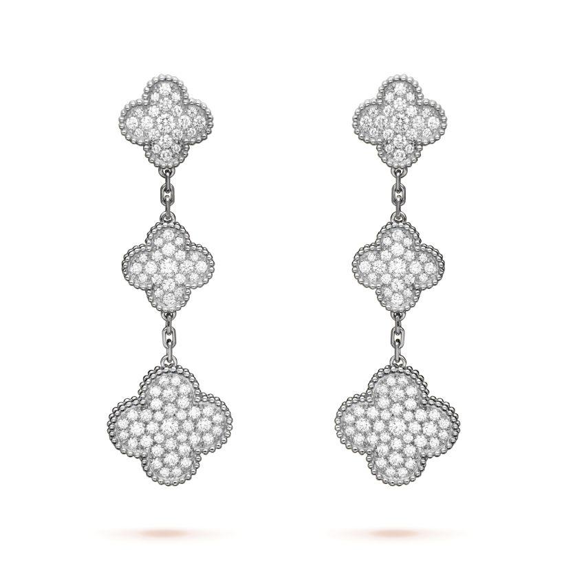 マジック アルハンブラ イヤリング、3モチーフ