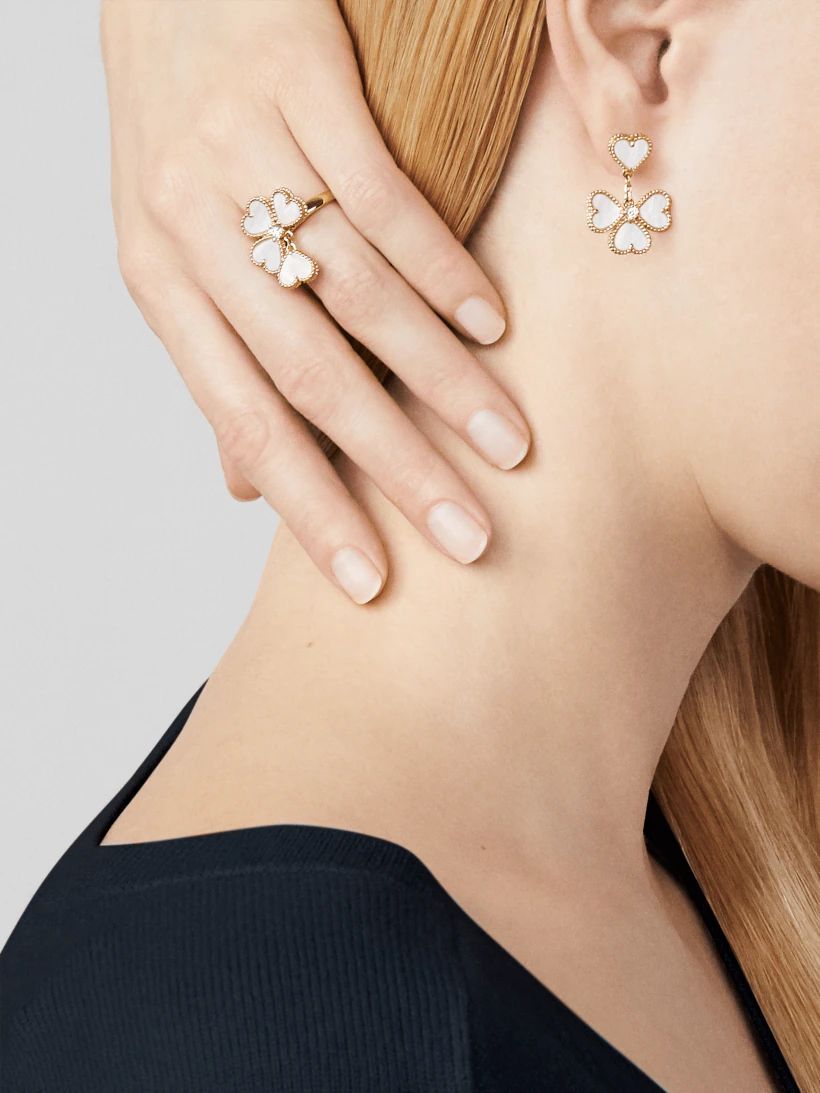 スウィート アルハンブラ エフイヤージュ リング