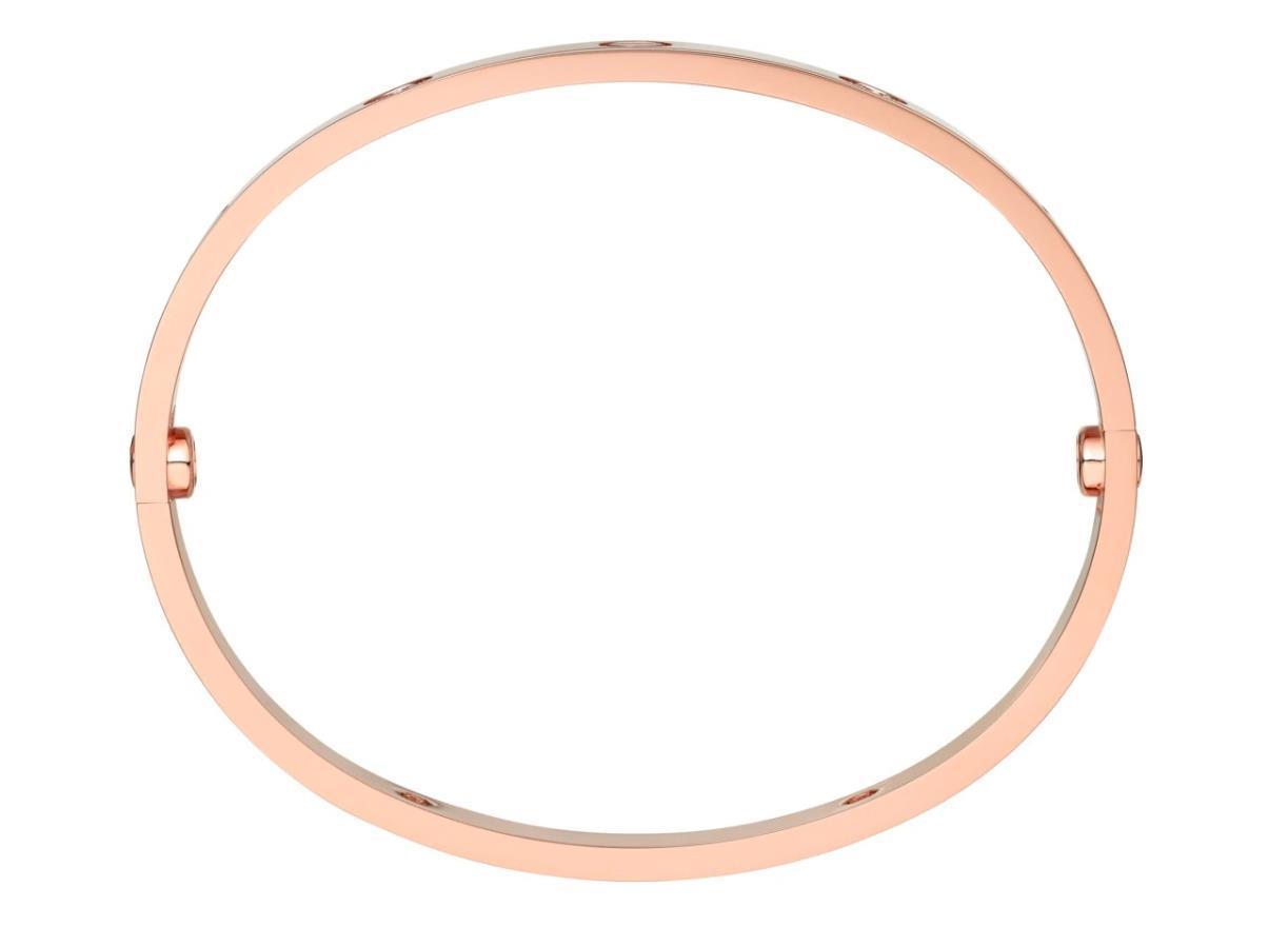 【2024】【関税負担なし】本物保証 LOVE BRACELET, SMALL MODEL, 6 DIAMONDS ブレスレット、SM、ダイヤモンド6個