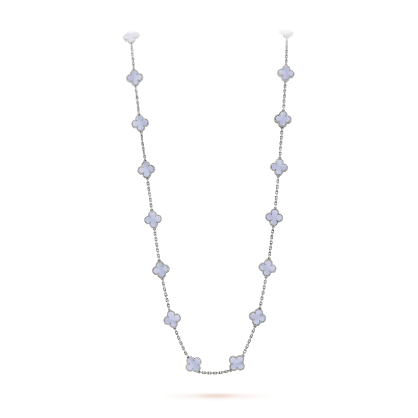 ヴィンテージ アルハンブラ ロングネックレス、20モチーフ