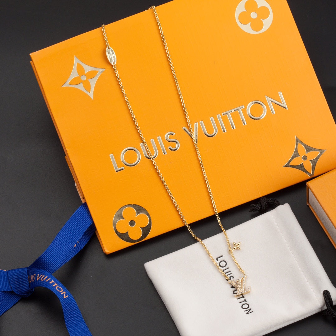 【2024】関税負担なし（本物保証）LV ネックレス