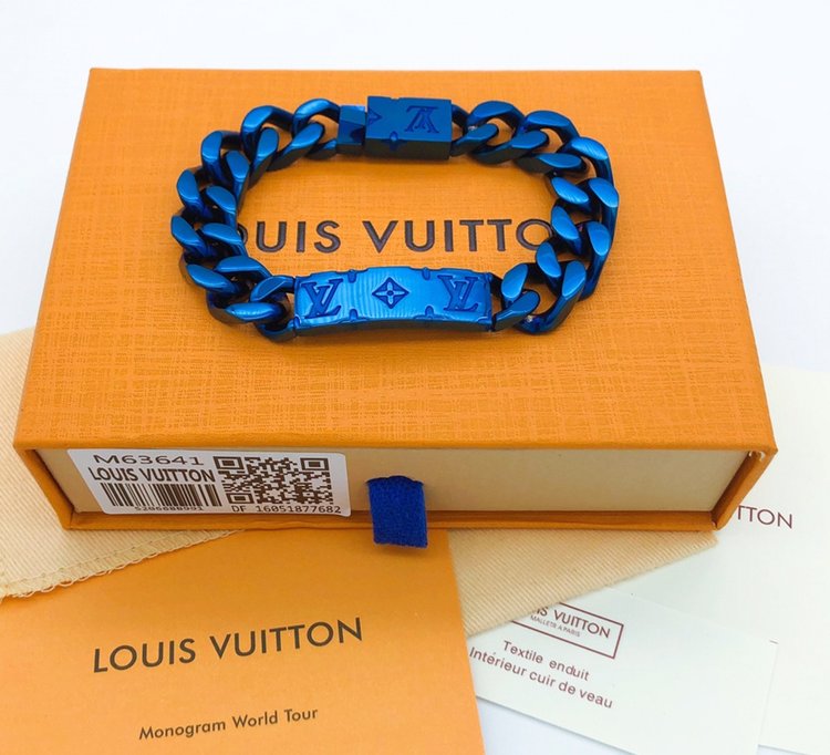 【2024】LV 関税負担なし（本物保証） LV ブレスレット 6 カラー 21cm