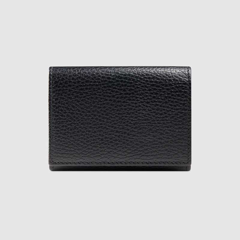 関税負担なし(本物保証)〔プチ マーモント〕レザー 三つ折りウォレット ‎Ref:‎466492 DTD1T 1000
