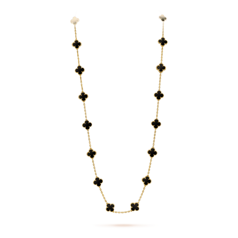 ヴィンテージ アルハンブラ ロングネックレス、20モチーフ