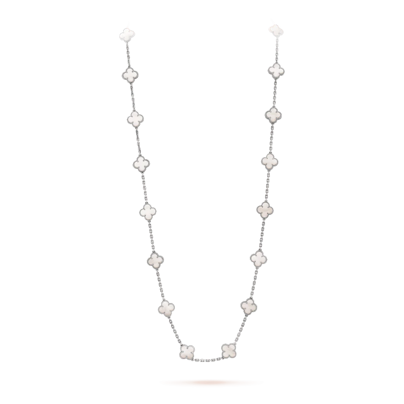 ヴィンテージ アルハンブラ ロングネックレス、20モチーフ