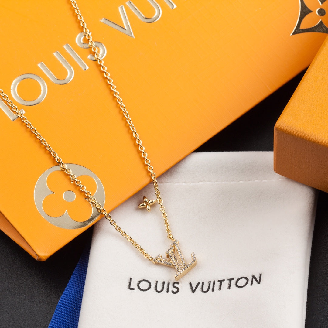【2024】関税負担なし（本物保証）LV ネックレス