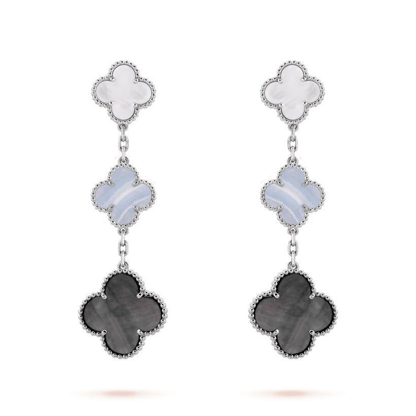 マジック アルハンブラ イヤリング、3モチーフ