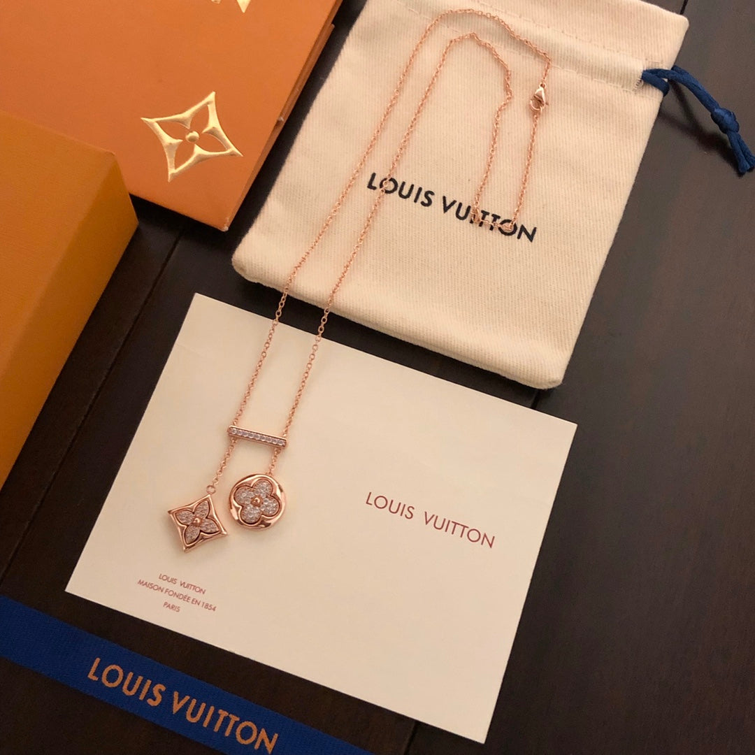 【2024】LV【 関税負担なし】ネックレス、新しいネックレス万能シンプルファッションオーナメント