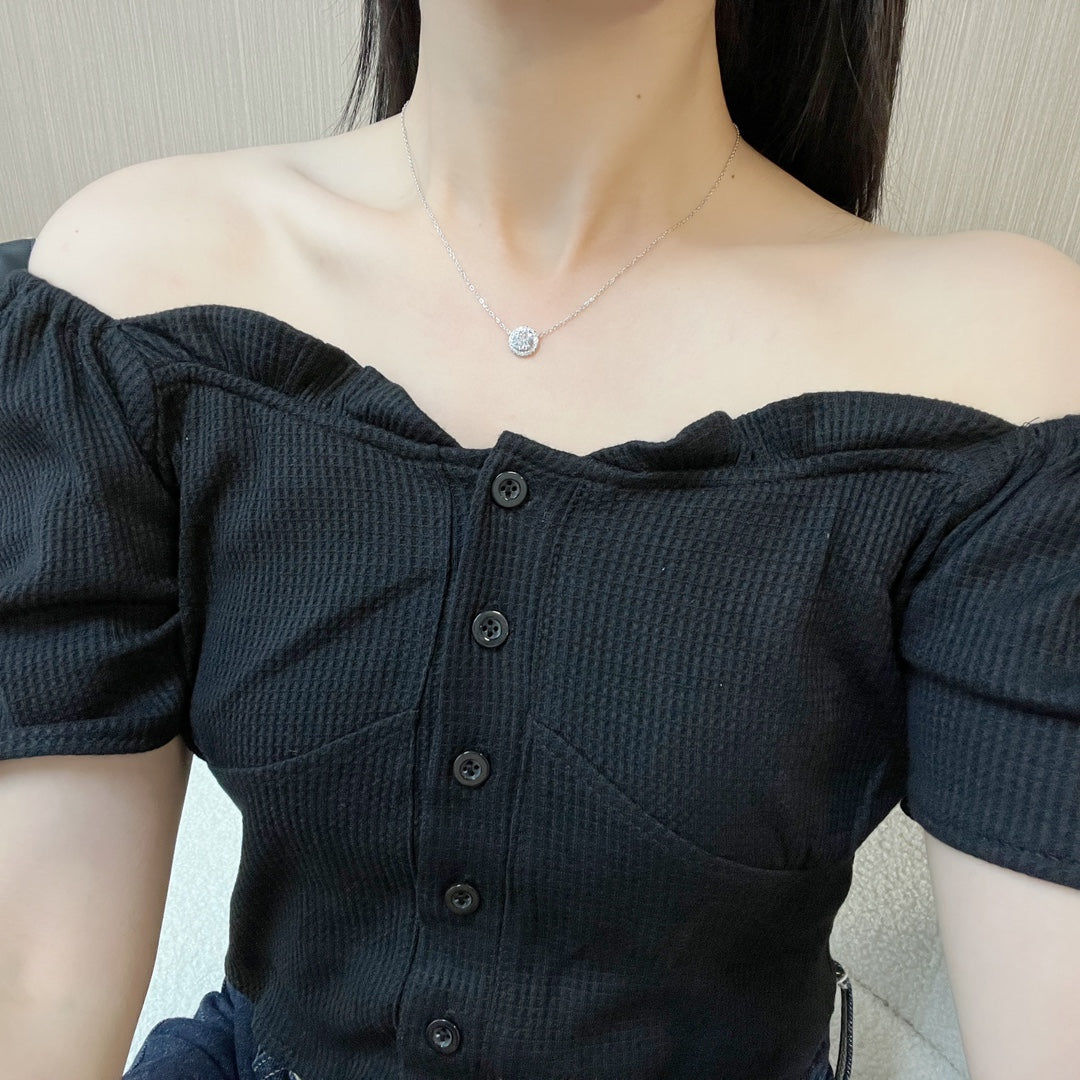 【2024】【関税負担なし】ネックレス、新しいネックレス万能シンプルファッションオーナメント