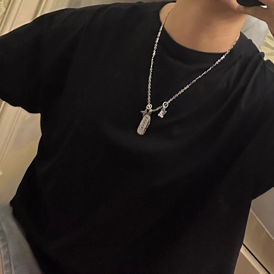 【関税負担なし】ネックレス、新しいネックレス万能シンプルファッションオーナメント 240728