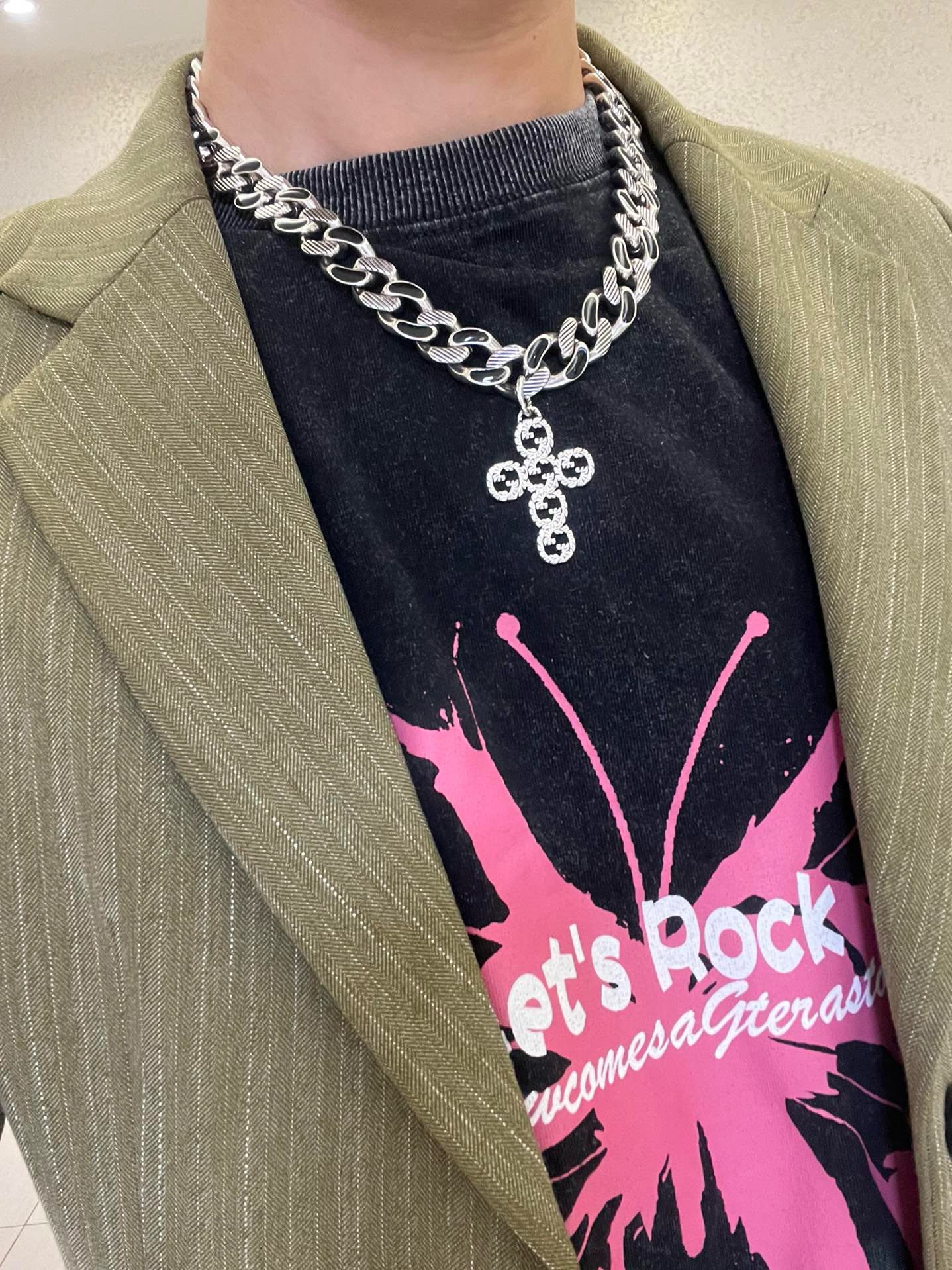 【関税負担なし】ネックレス、新しいネックレス万能シンプルファッションオーナメント 240815