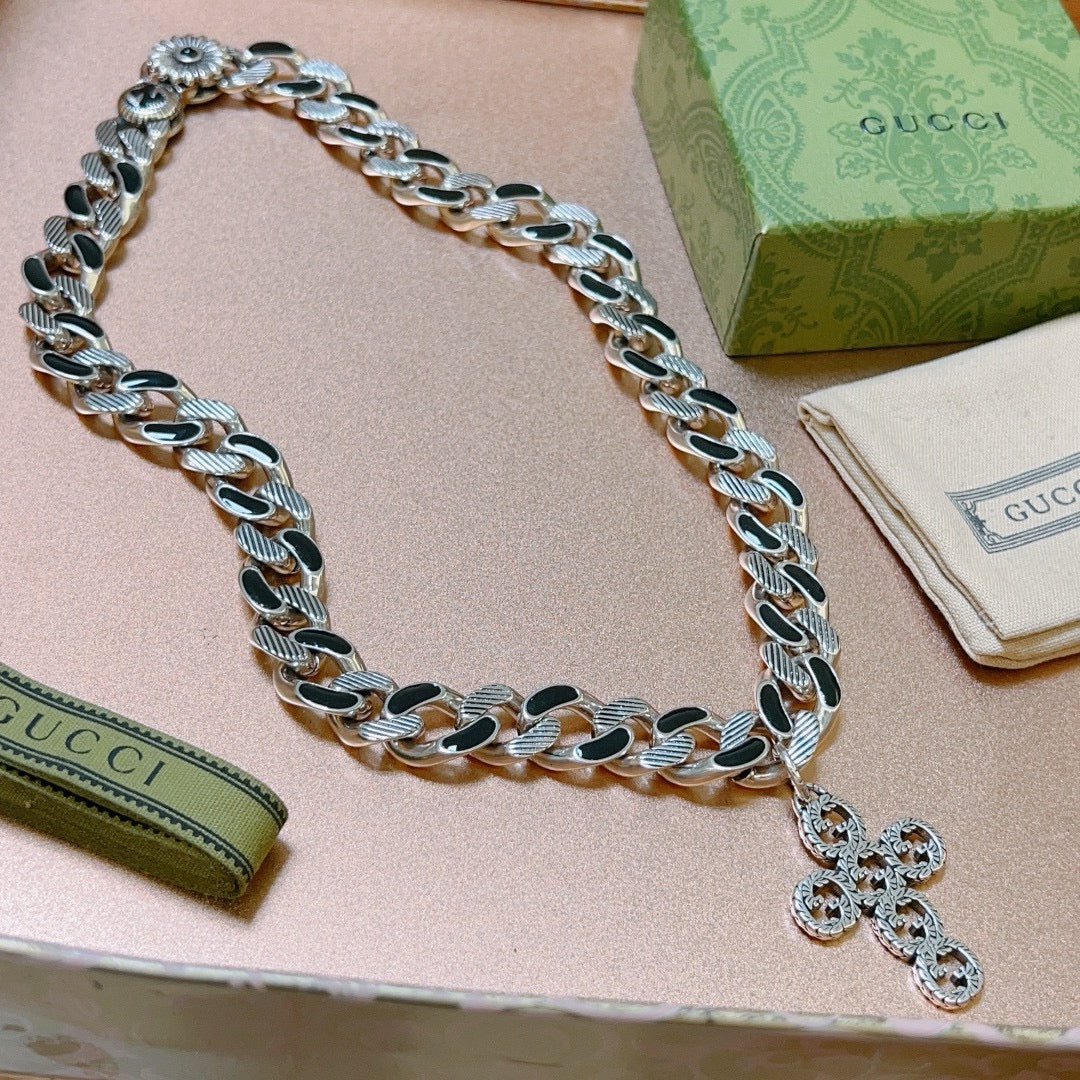 【関税負担なし】ネックレス、新しいネックレス万能シンプルファッションオーナメント 240815