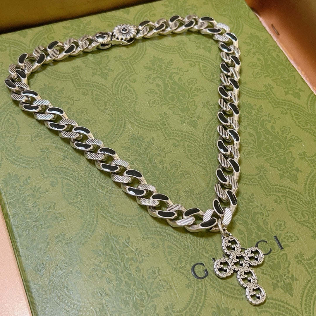 【関税負担なし】ネックレス、新しいネックレス万能シンプルファッションオーナメント 240815