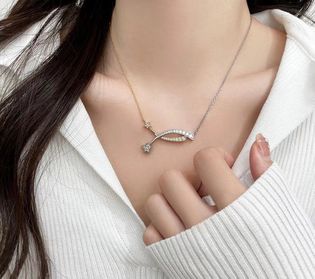 【関税負担なし】ネックレス、新しいネックレス万能シンプルファッションオーナメント 241014