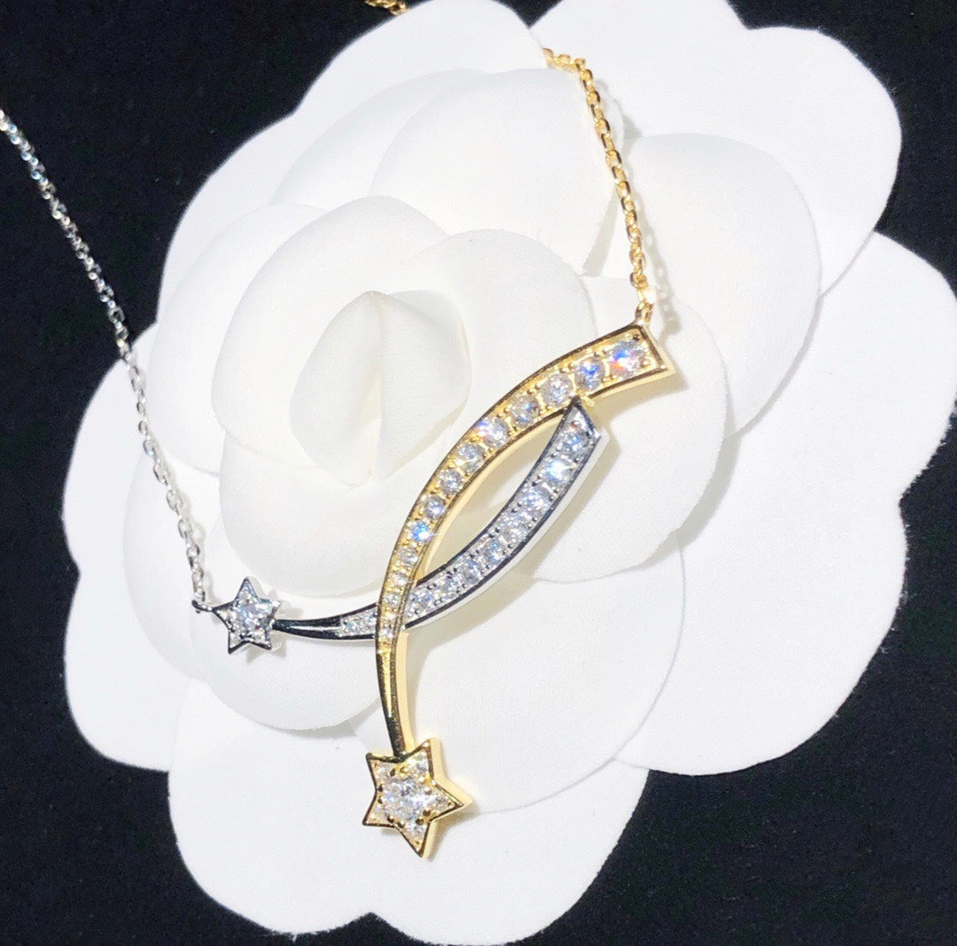 【関税負担なし】ネックレス、新しいネックレス万能シンプルファッションオーナメント 241014