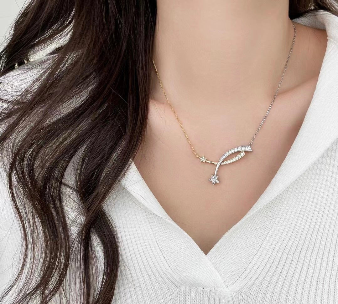 【関税負担なし】ネックレス、新しいネックレス万能シンプルファッションオーナメント 241014