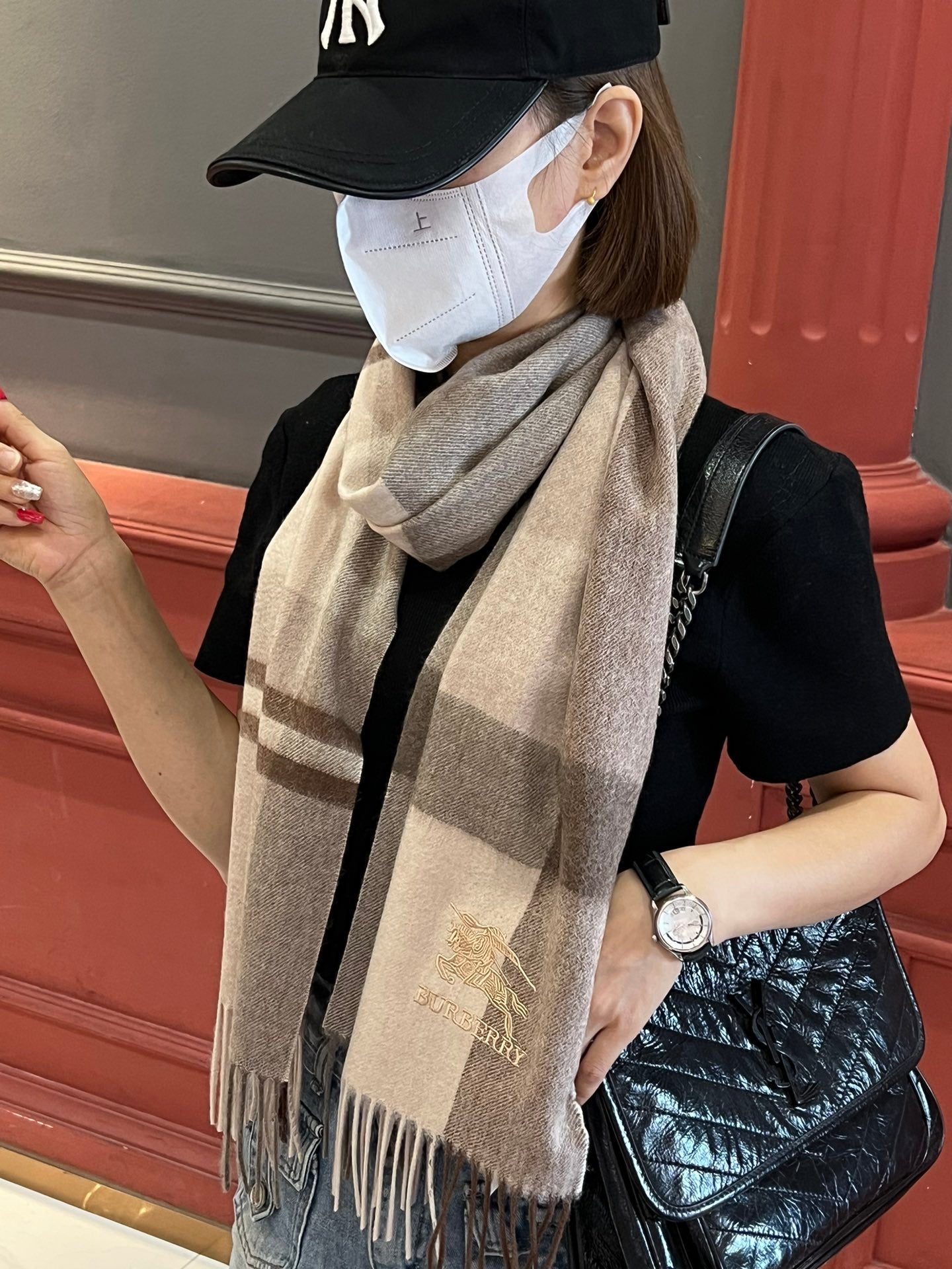 【関税負担なし  本物保証】スカーフ32*180CM  241108