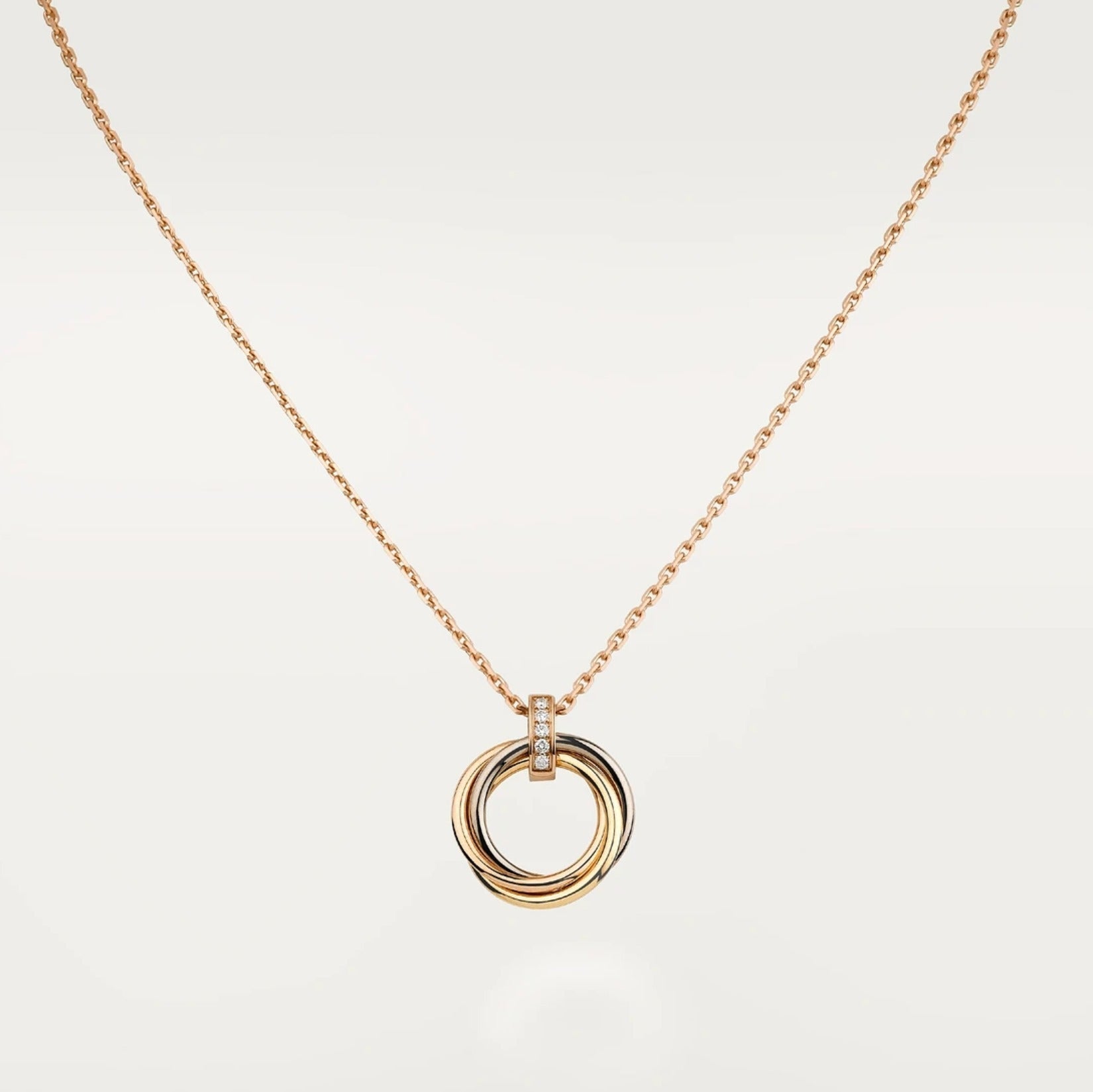 【2024】関税負担なし【本物保証】トリニティ ネックレス