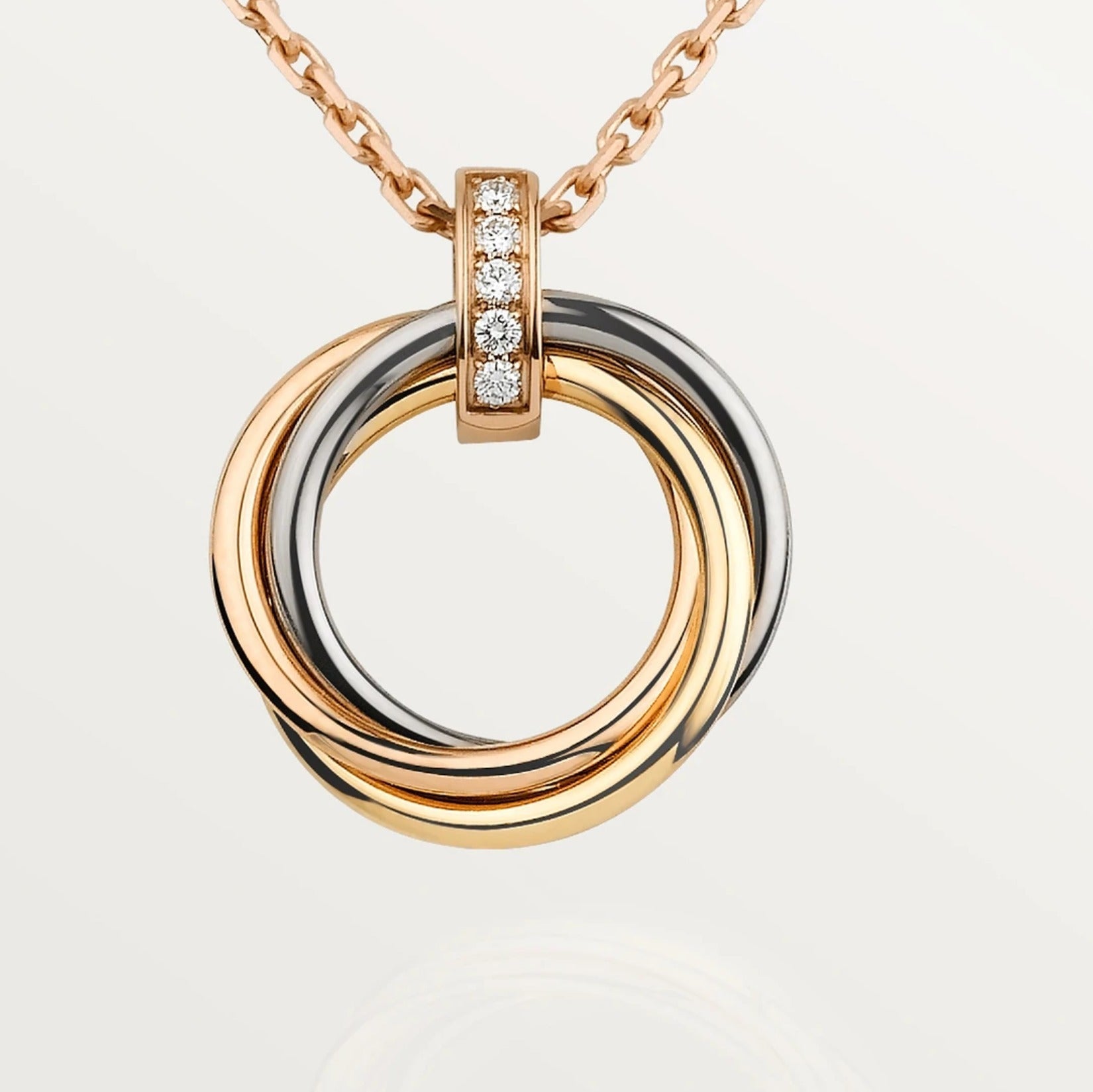 【2024】関税負担なし【本物保証】トリニティ ネックレス