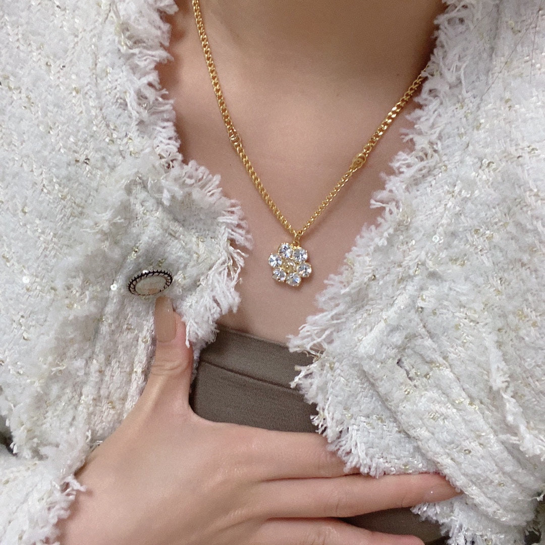 【2024】【関税負担なし】ネックレス、新しいネックレス万能シンプルファッションオーナメント