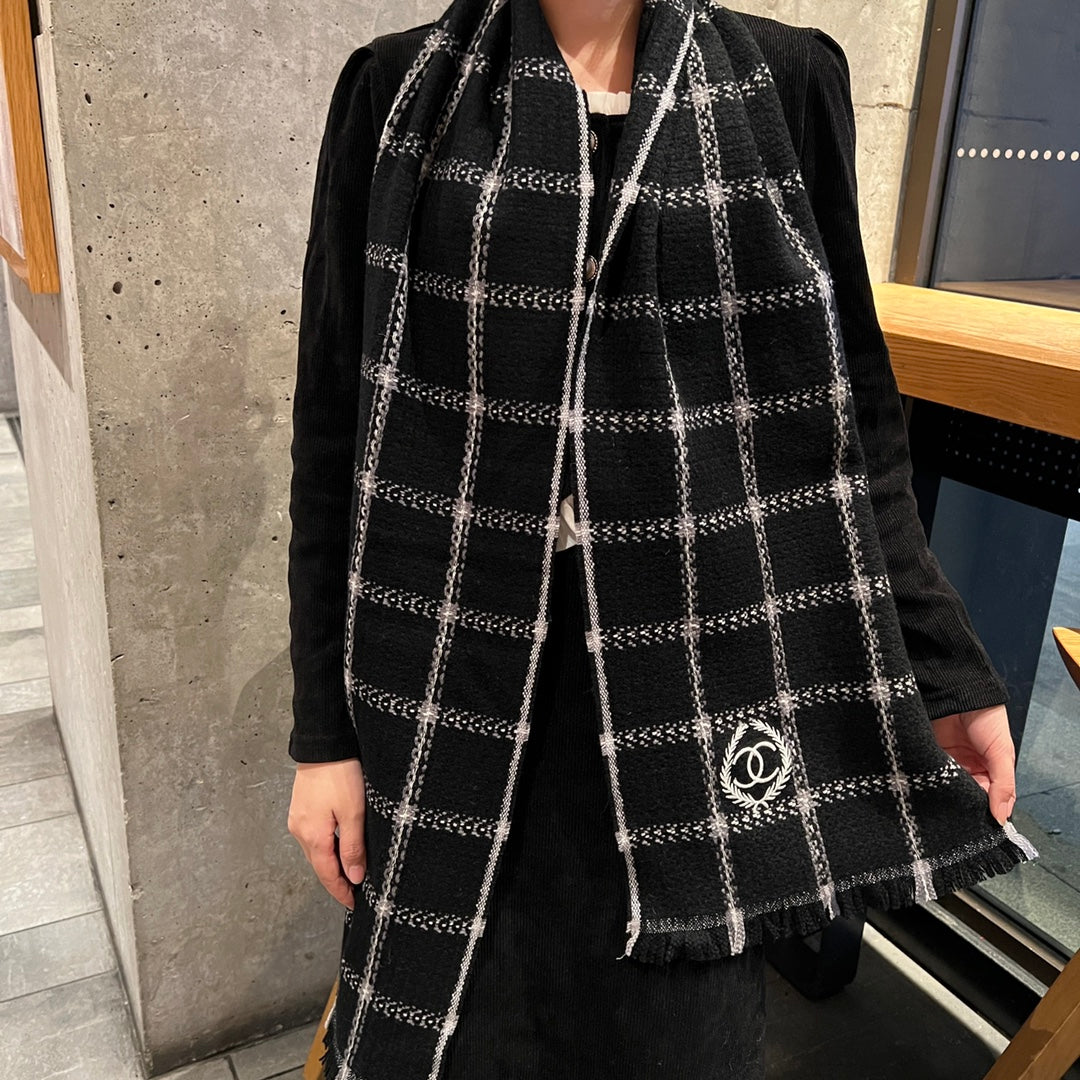 【2024】【関税負担なし  本物保証 】スカーフ30*180CM