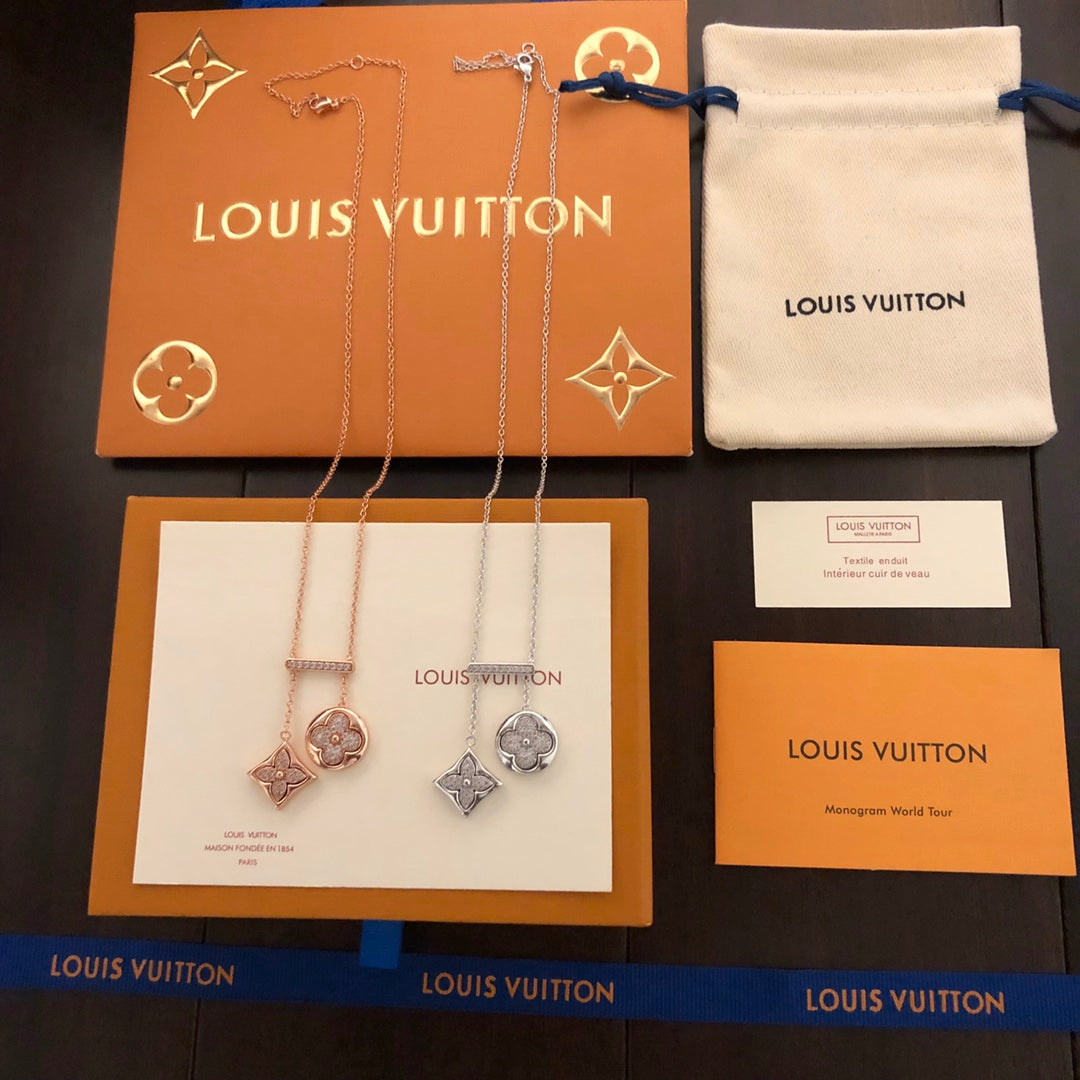 【2024】LV【 関税負担なし】ネックレス、新しいネックレス万能シンプルファッションオーナメント