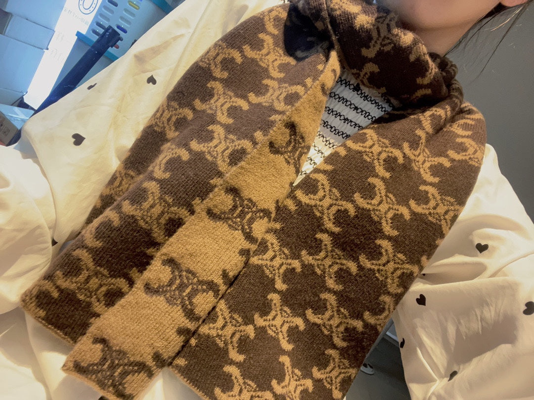 【関税負担なし 本物保証】スカーフ  30*180CM    241108
