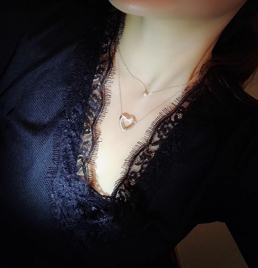 【関税負担なし】ネックレス、新しいネックレス万能シンプルファッションオーナメント 24614