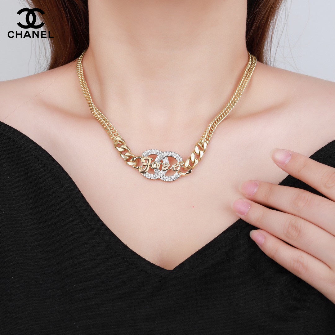 【関税負担なし】ネックレス、新しいネックレス万能シンプルファッションオーナメント 241014