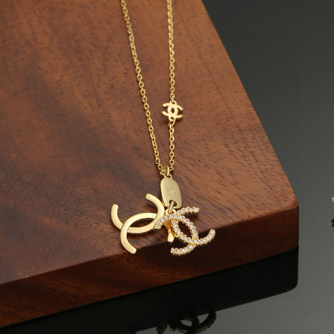 【関税負担なし】ネックレス、新しいネックレス万能シンプルファッションオーナメント 241014