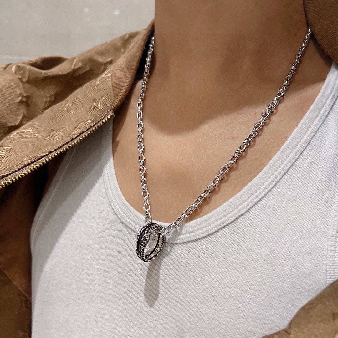 【関税負担なし】ネックレス、新しいネックレス万能シンプルファッションオーナメント241015