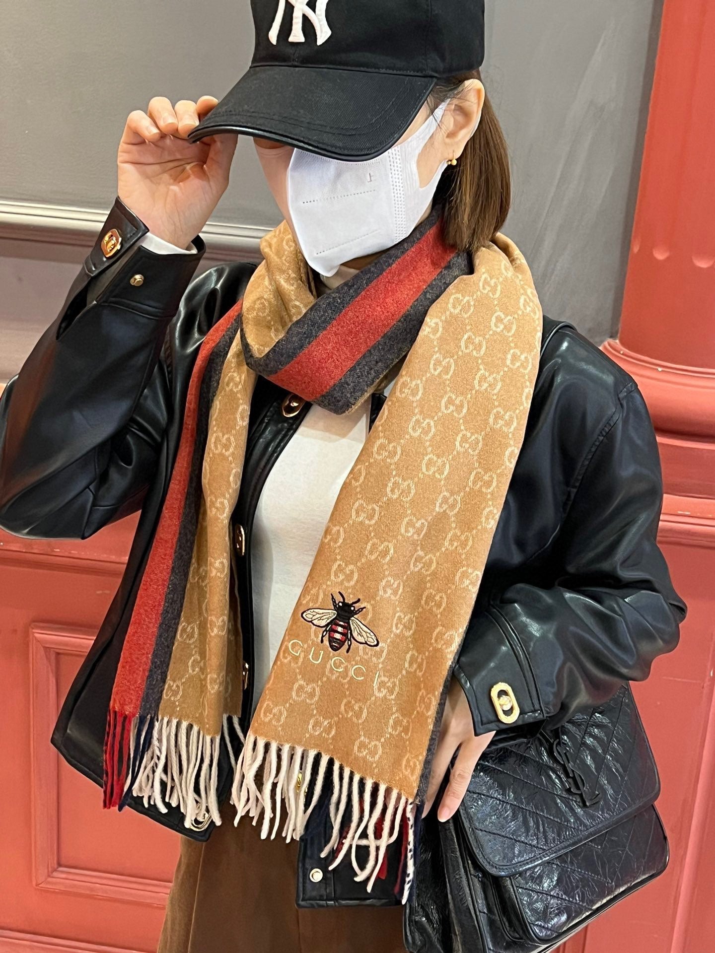 【関税負担なし 本物保証】スカーフ180*35CM  241108